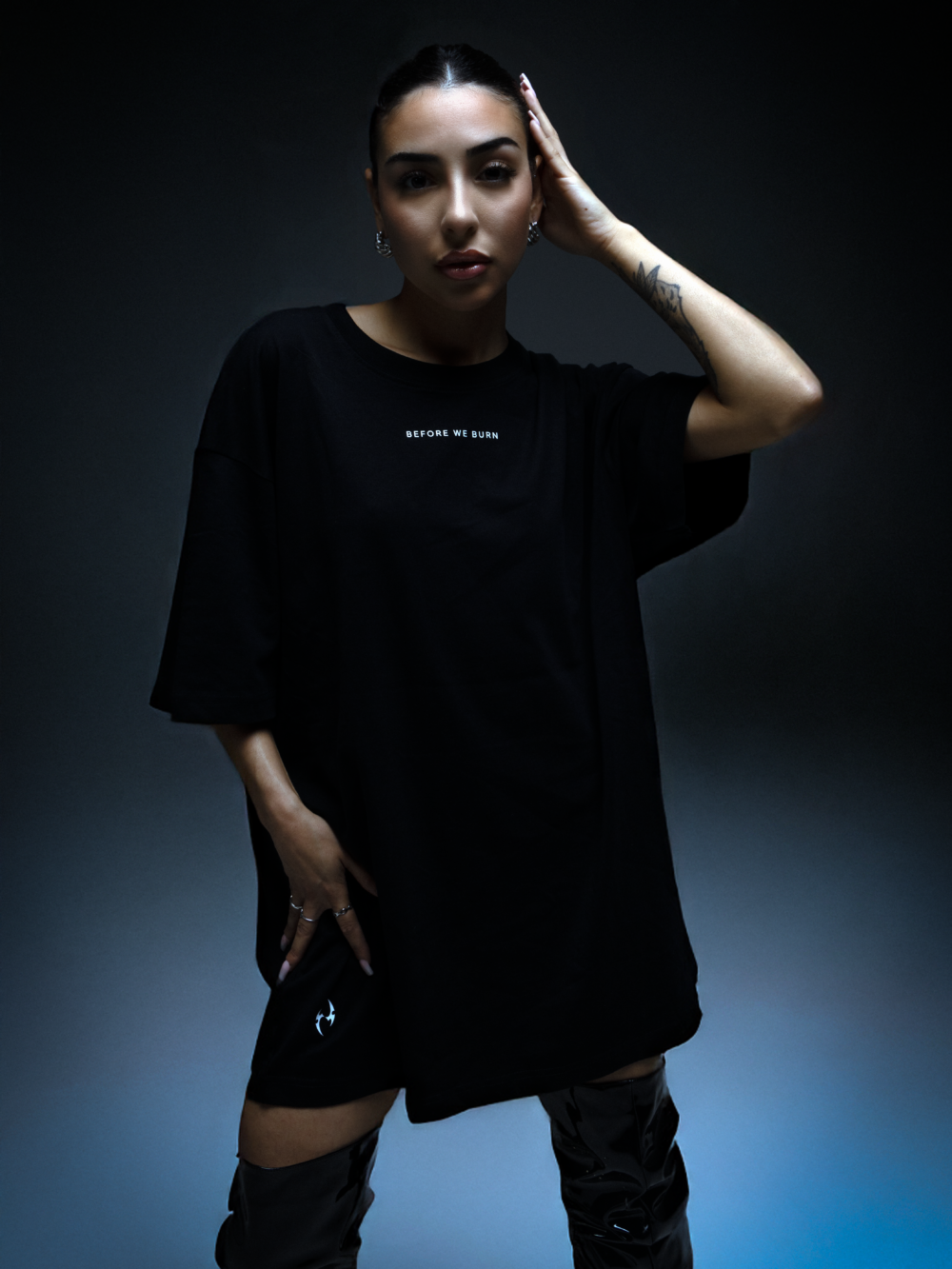 BEFORE WE BURN OVERSIZE TEE | LIMITED EDITION - Imagen 2